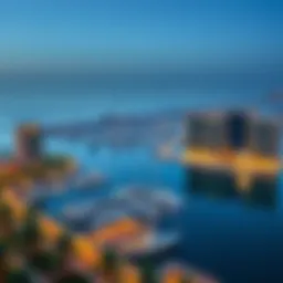 Stunning view of the waterfront at Walk Marina