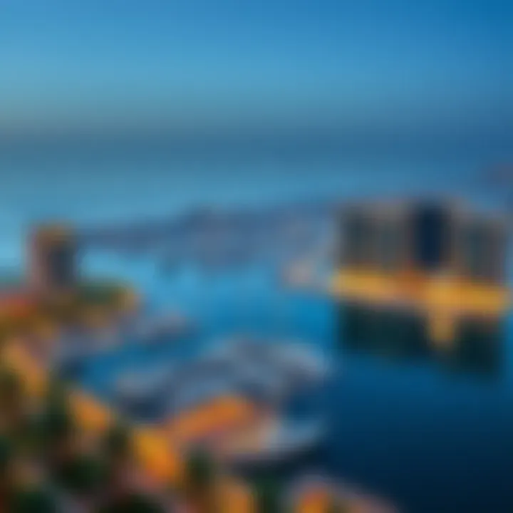 Stunning view of the waterfront at Walk Marina