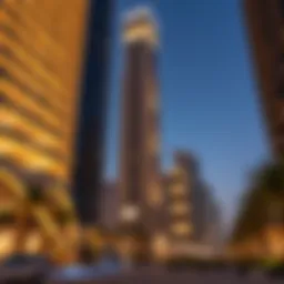 Stunning view of Warsan Tower architecture