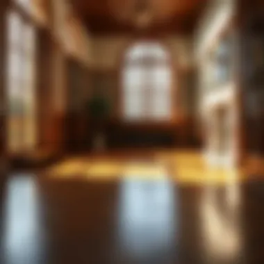 Caring for Your Parquet Flooring Well-maintained wooden parquet flooring reflecting sunlight