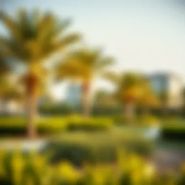 Vibrant community park promoting active lifestyles