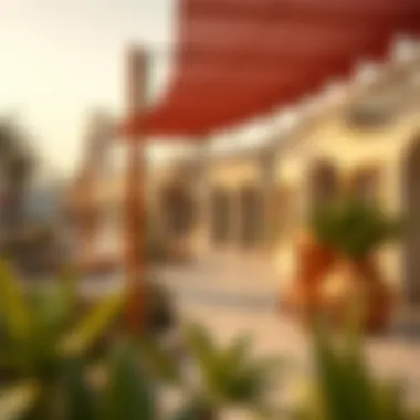 Vibrant community atmosphere in Golden Sands Mankhool with recreational areas