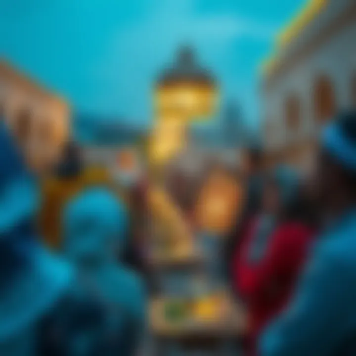 Community Gathering for Iftar Community gathering for iftar meal