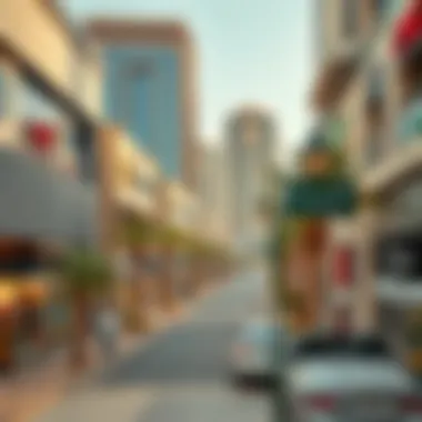 Commercial spaces in Jebel Ali featuring diverse businesses and services