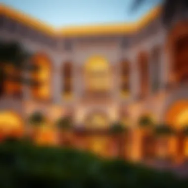 Detailed exterior design highlights of the Jumeirah Falcon