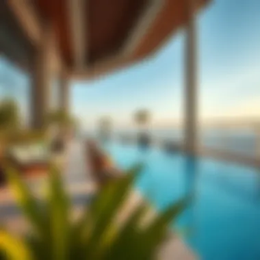 Amenities available at La Riviera Tower including pool and gym