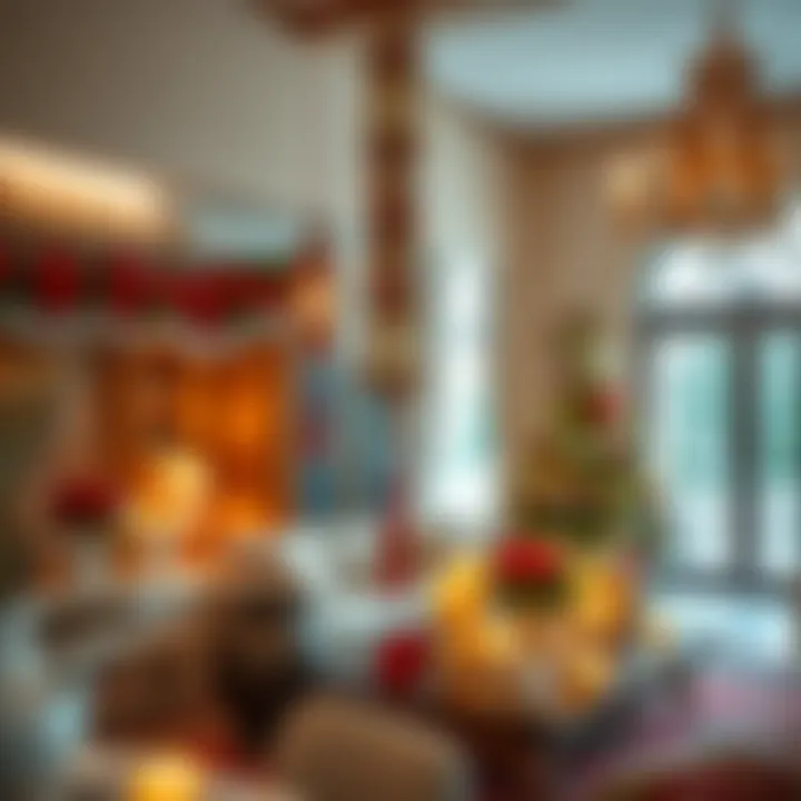 Traditional decor representing a UAE holiday