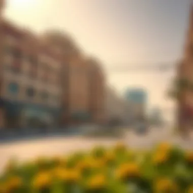 Historical perspective image illustrating the evolution of Markaz Al Ain Zayed