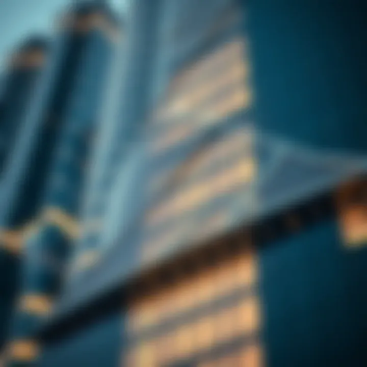 Detailed Facade of Millennium Tower Close-up of the facade highlighting intricate design elements of Millennium Tower