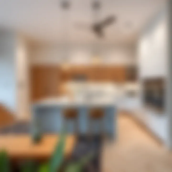 Open Kitchen Layout in Mira Oasis