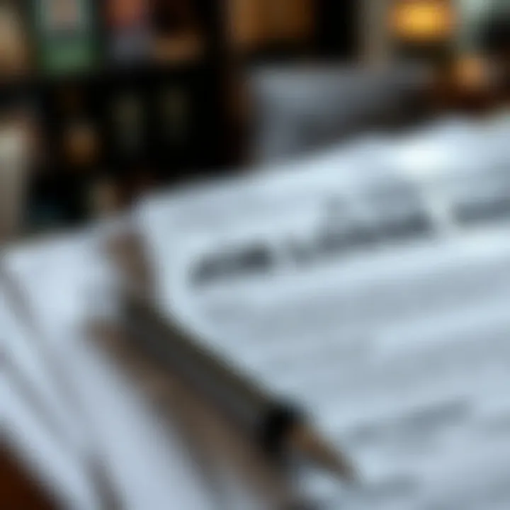 Understanding Job Loss Insurance Documentation Documents representing job loss insurance policies