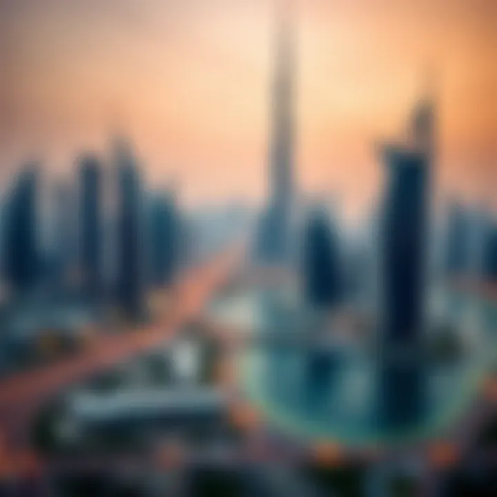 A skyline view of Dubai representing financial opportunities