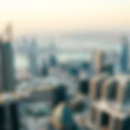 A panoramic view of Dubai's skyline showcasing its thriving job market.