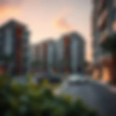 Contemporary Living in Jumeirah Village Circle Modern residential buildings in Jumeirah Village Circle reflecting contemporary architecture