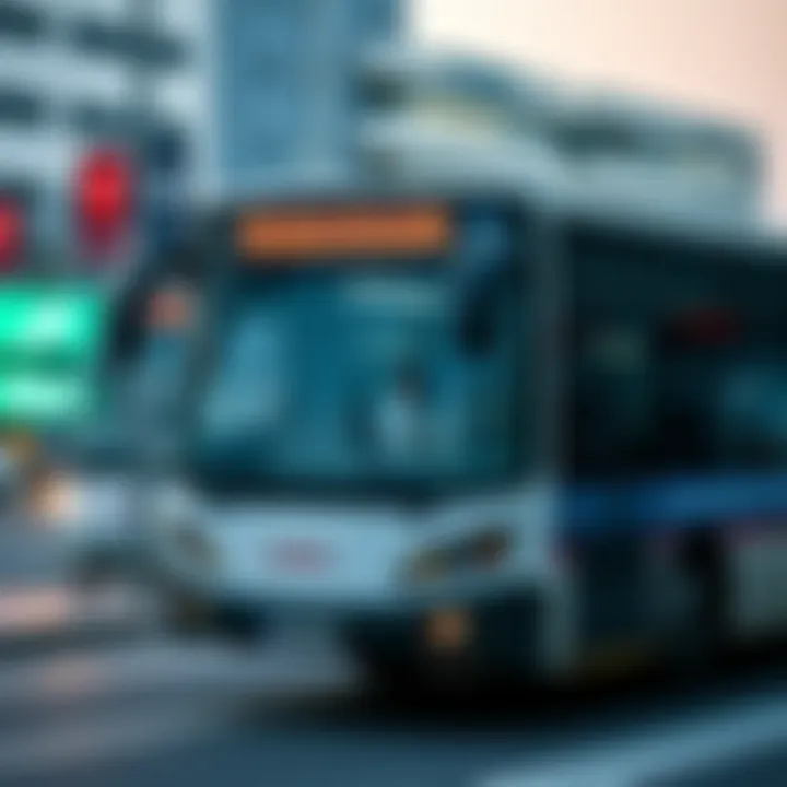 Public transport options available around Liwan