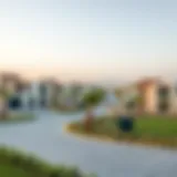 A scenic view of Liwan community showcasing modern architecture