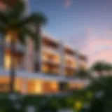 Architectural design of Noya Viva showcasing modern residential features