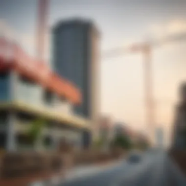 Noya Viva Under Construction Construction site of Noya Viva highlighting ongoing development