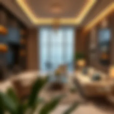 Luxury Interiors of Noya Viva Elegant interior of a Noya Viva unit displaying luxury living