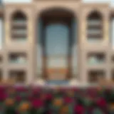 Stunning view of One Palm's exterior showcasing luxury architecture
