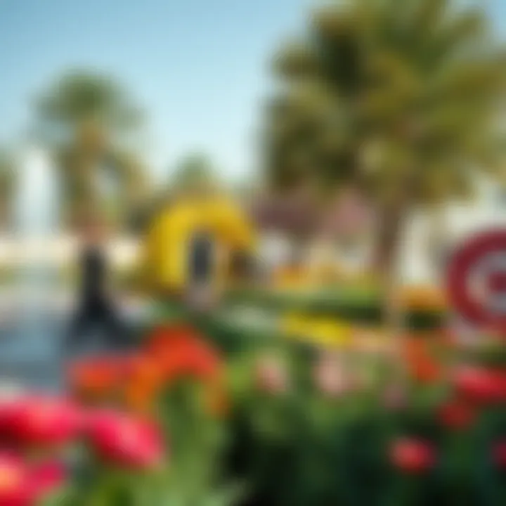 Peaceful Ambiance for Garden Enthusiasts Visitors enjoying a serene environment in the garden