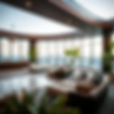 Luxurious amenities offered within Oxford Tower