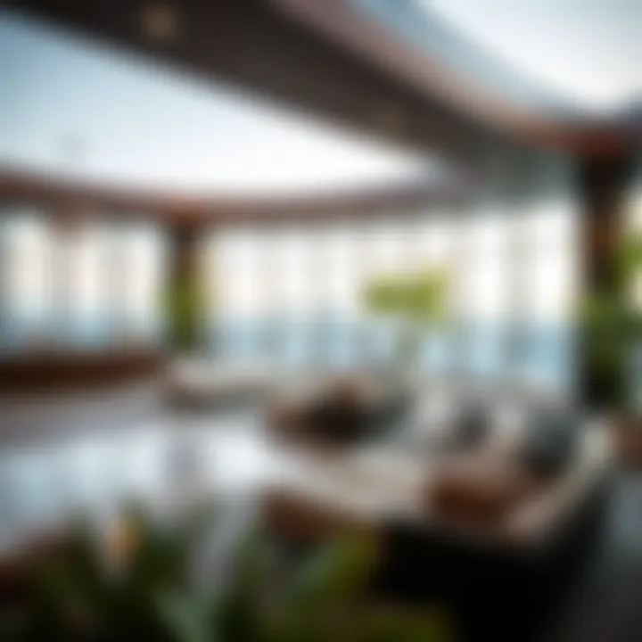 Luxurious amenities offered within Oxford Tower