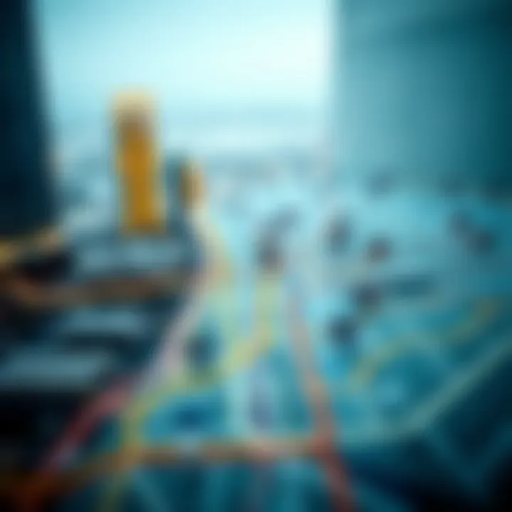 Metro map of Dubai illustrating the extensive network of transit options