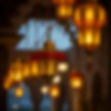 Traditional lanterns symbolizing Ramadan