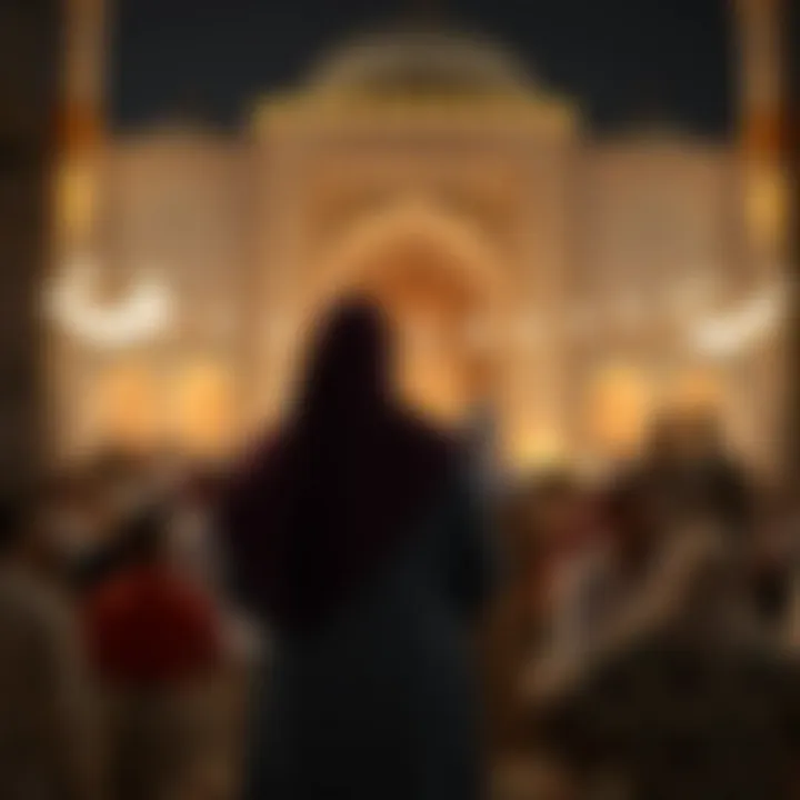 Community gathering during Ramadan celebrations