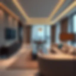 Stunning contemporary living room design with unique decor elements