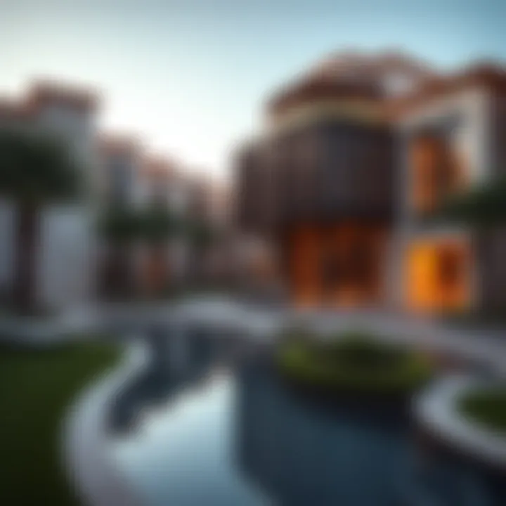 Stunning architectural design of Redwood Jumeirah Park