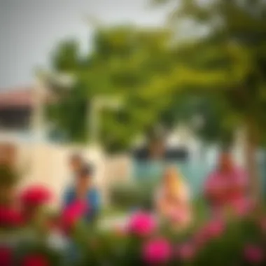 Vibrant community life in Redwood Jumeirah Park