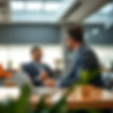 Expert Guidance in Real Estate Decisions Professional consultation in a modern office