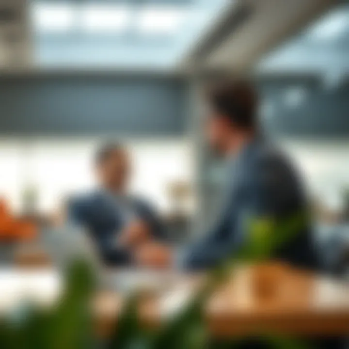 Expert Guidance in Real Estate Decisions Professional consultation in a modern office