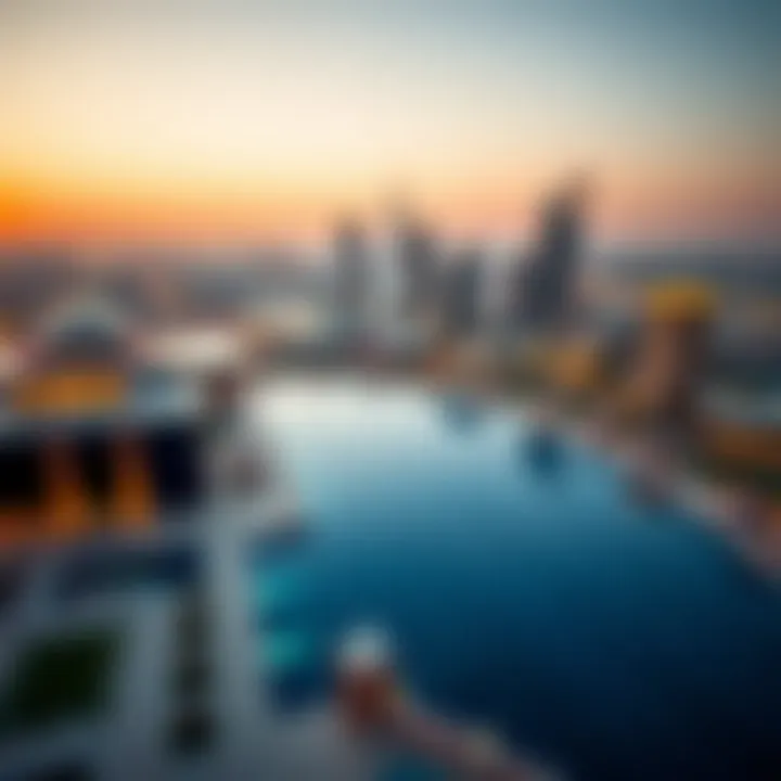 Panoramic View of International City Panoramic view of International City