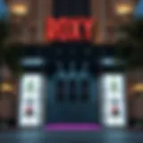 Stunning exterior view of Roxy Cinema