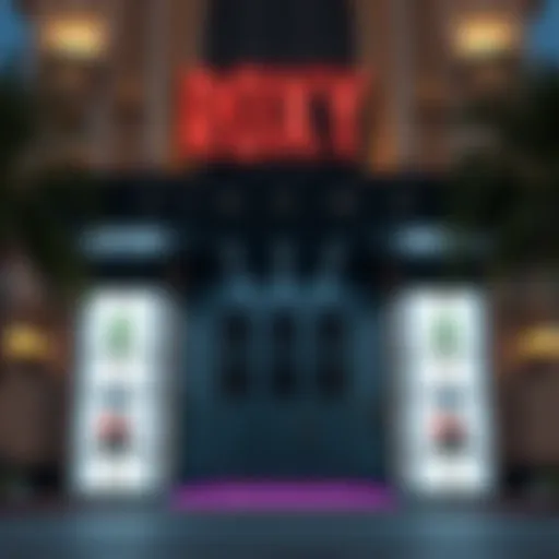 Stunning exterior view of Roxy Cinema