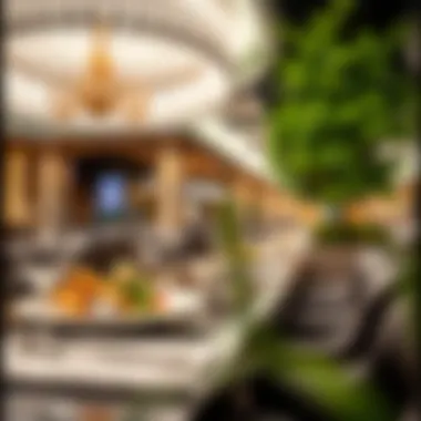 Gourmet Dining at Royal Rest Oasis Mall Fine dining experience with gourmet dishes