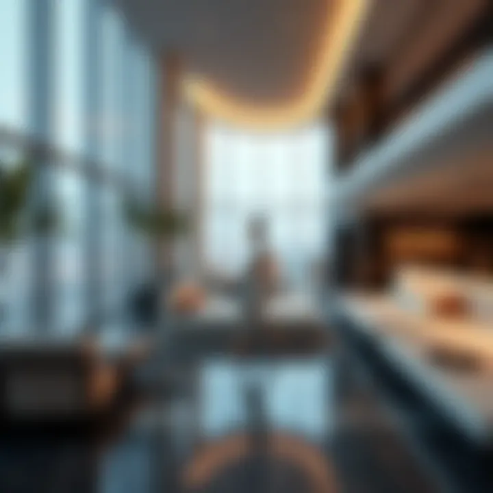 Luxurious amenities inside the S Tower illustrating its lifestyle offerings