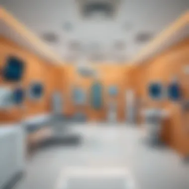 Interior of Sahara Medical Center with high-tech medical equipment