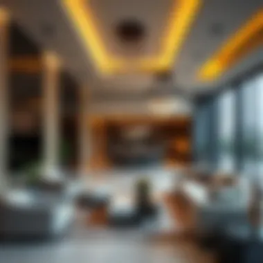 Luxurious Interiors of Samana Manhattan Luxurious interiors showcasing modern living spaces