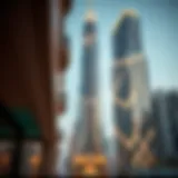 Stunning architectural view of Sparkle Tower showcasing its luxury design