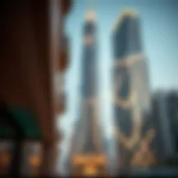 Stunning architectural view of Sparkle Tower showcasing its luxury design