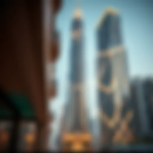 Stunning architectural view of Sparkle Tower showcasing its luxury design