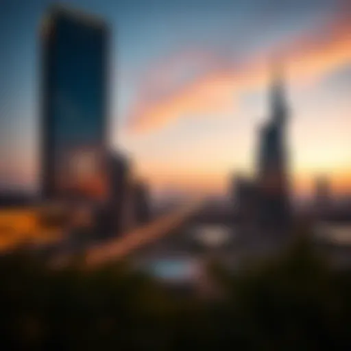 The Allure of Sunset Views in Dubai's Real Estate Introduction