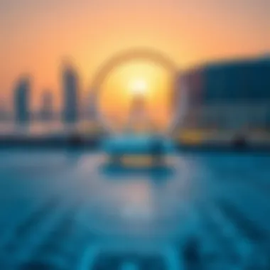 Architectural Blueprint of the Dubai Wheel Architectural blueprint showcasing the engineering design of the Dubai Wheel