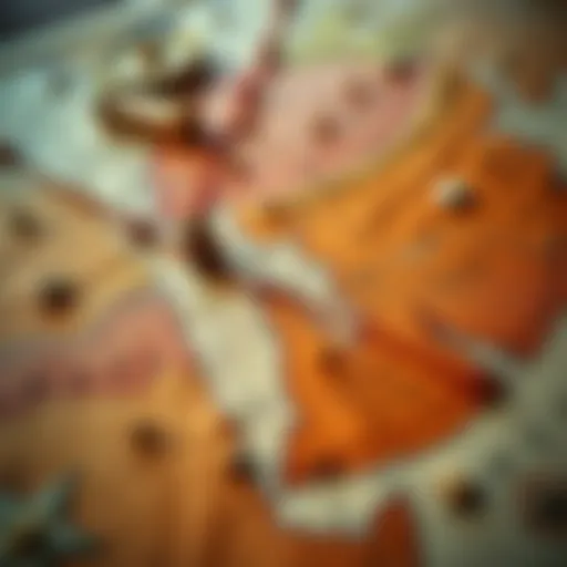 A historical map illustrating Ibn Battuta's travels across the regions