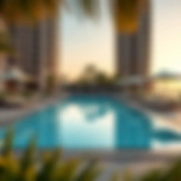 Luxurious amenities offered at The Pointe Palm