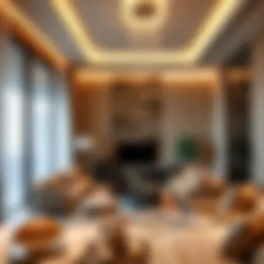 Elegant interior design of a residential unit in The Valley